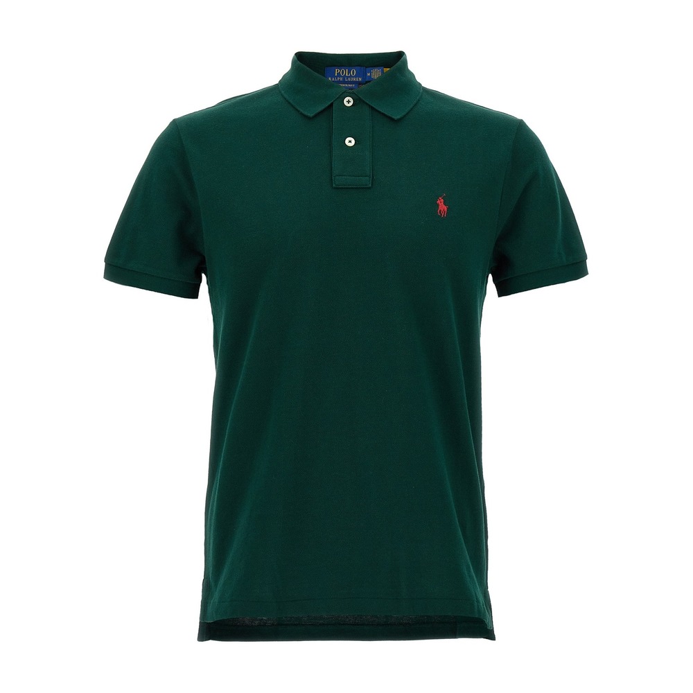 Polo Ralph Lauren Mens 3XLT Dark Green Heather Mesh Polo Shirt NWT
